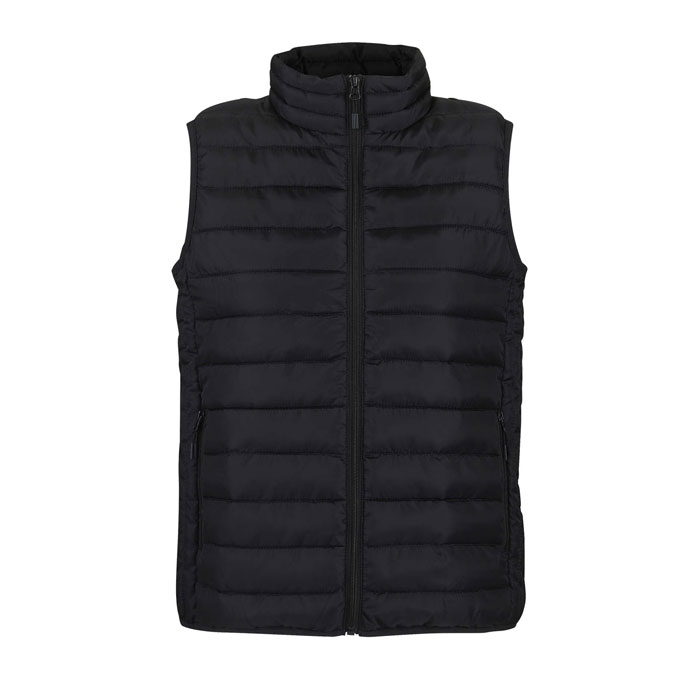 Bodywarmer femme en polyester certifié Stream_Noir