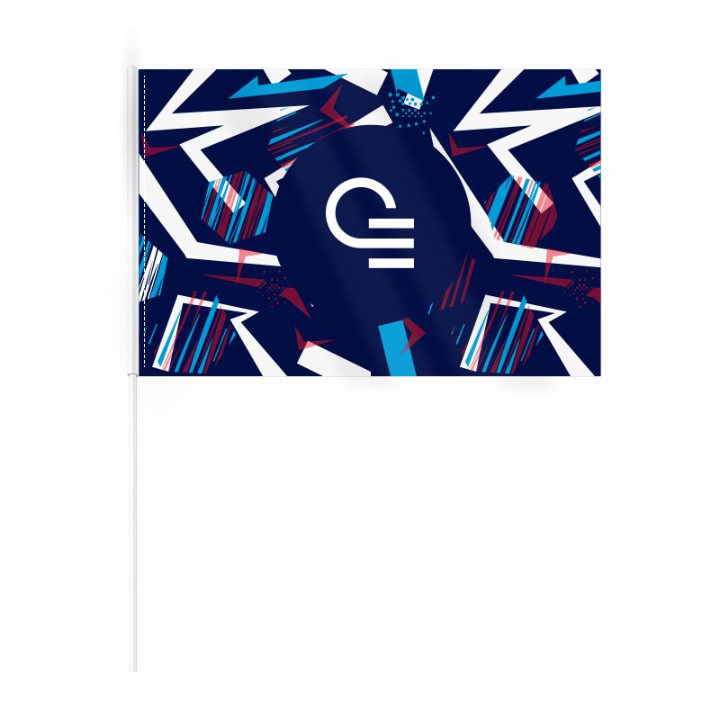 Drapeau publicitaire en rPET Ecoflag - Goodies entreprise