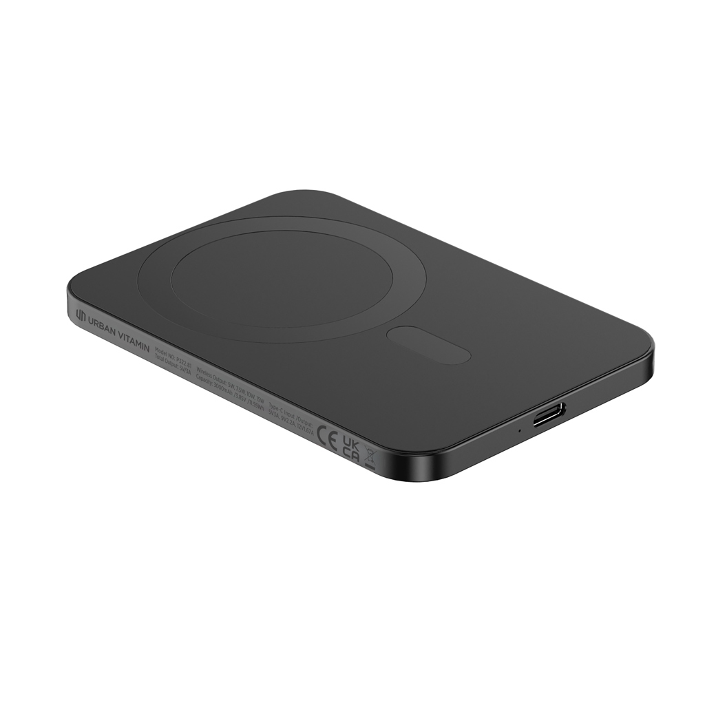 Batterie externe Urban Vitamin Burbank 3000 mAh_Noir