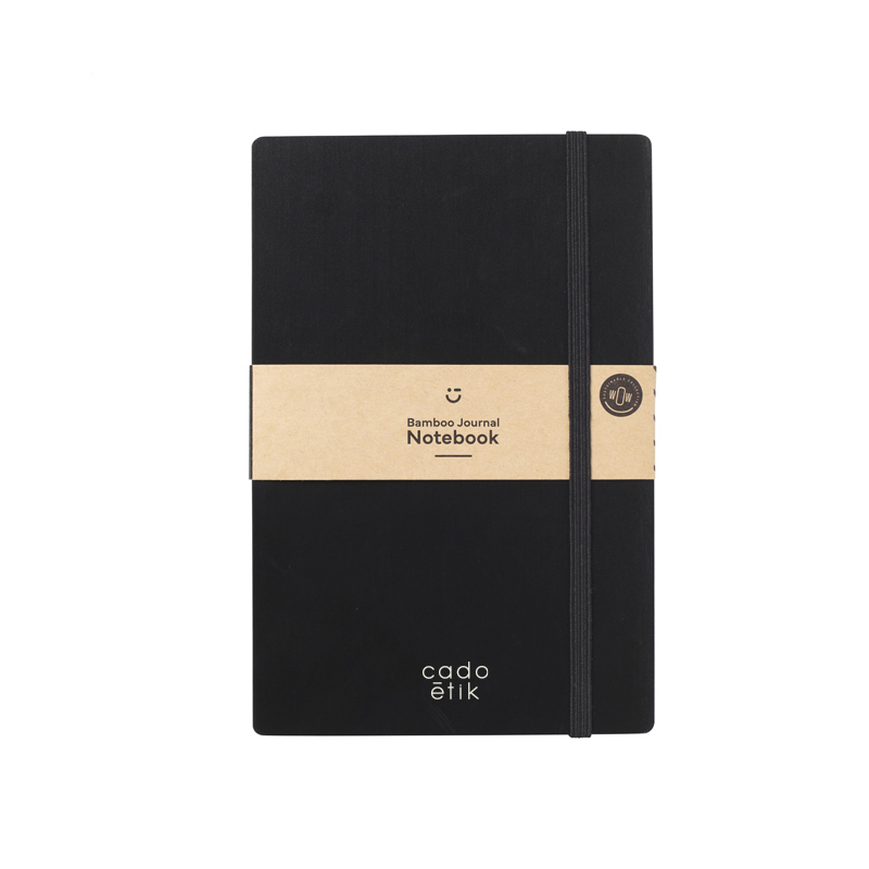 Carnet A5 en papier ligné et bambou certifiés Spine _01