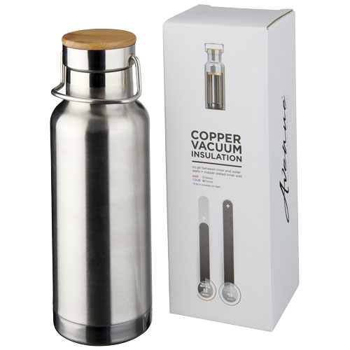 Gourde isotherme en inox Thor 480 mL_Argent