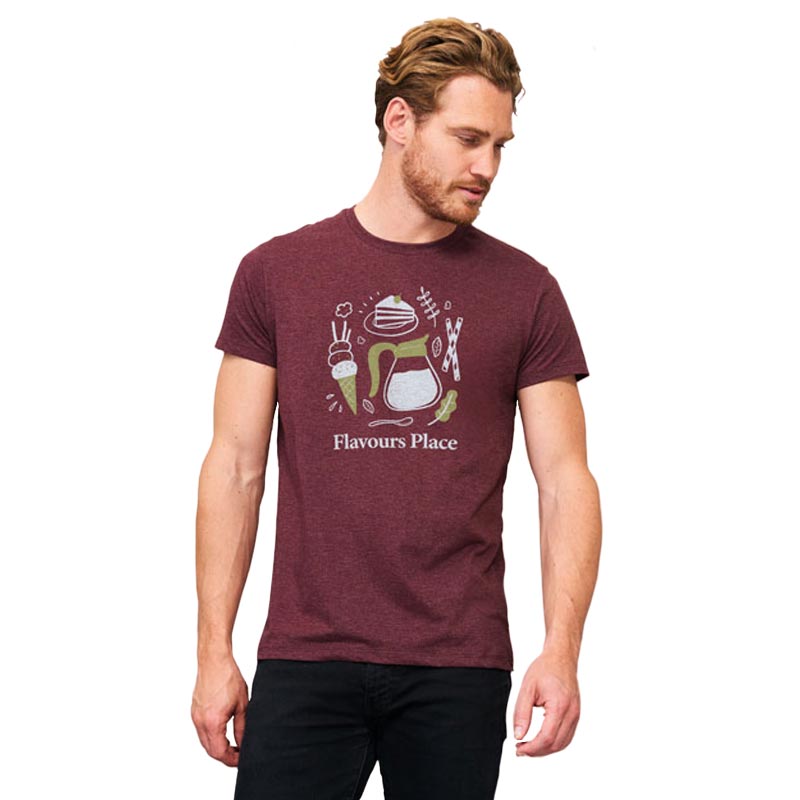 T-shirt homme coupe ajustée en coton certifié Regent Fit 150 g_04