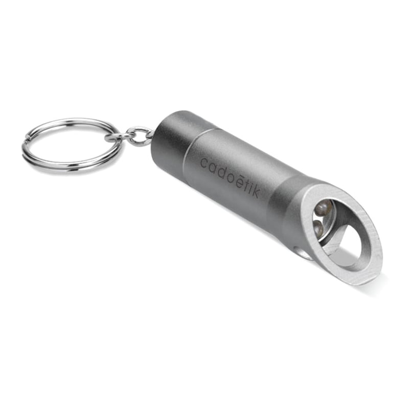 Porte-clés décapsuleur & lampe torche Litop_1