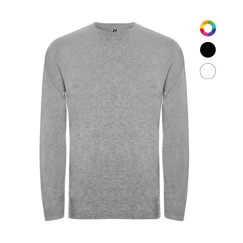 T-shirt homme à manches longues en coton certifié Extreme 160 g_02