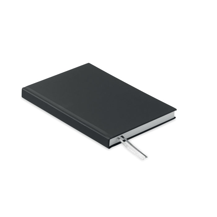 Carnet A5 en matières recyclées Journu_Noir