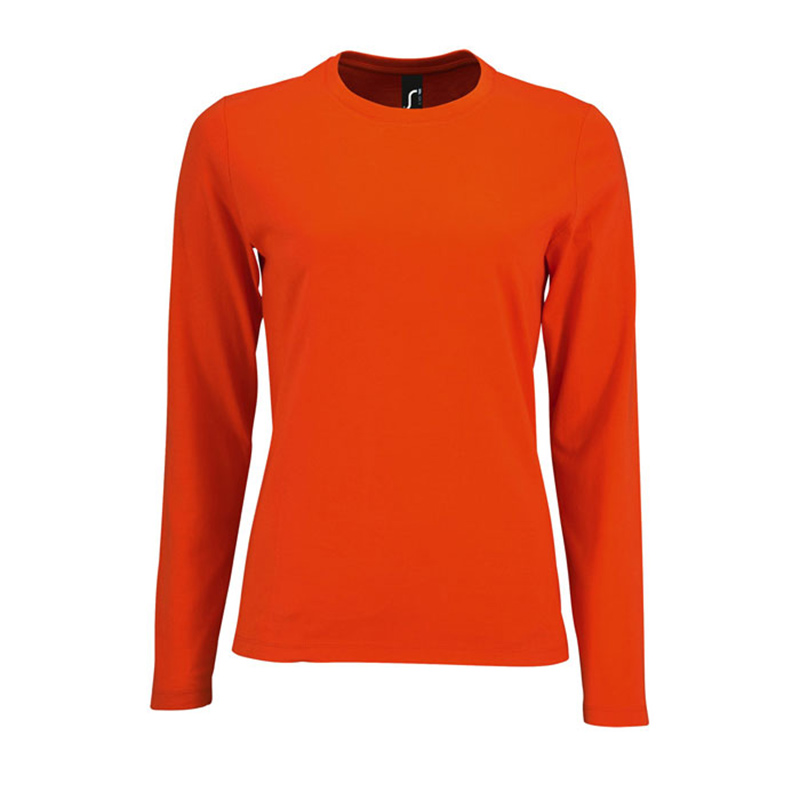 T-shirt femme manche longues en coton certifié Imperial 190 g_04