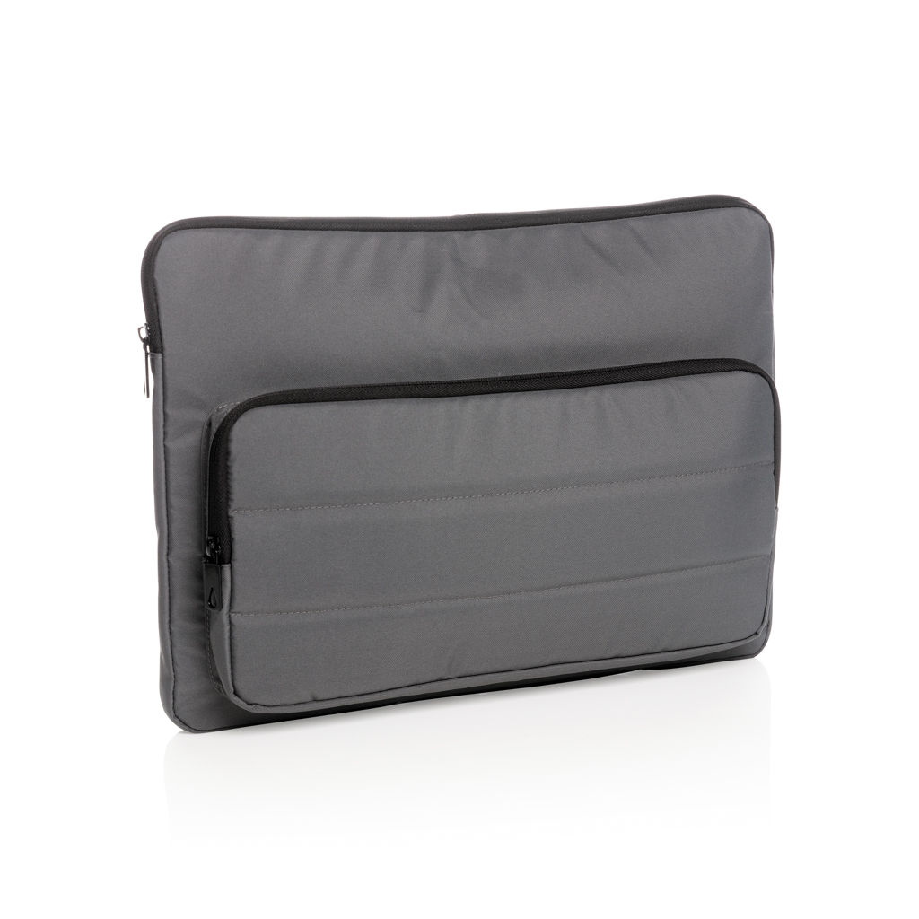 Housse ordinateur 15,6" en polyester recyclé rPET Impact_Antracite
