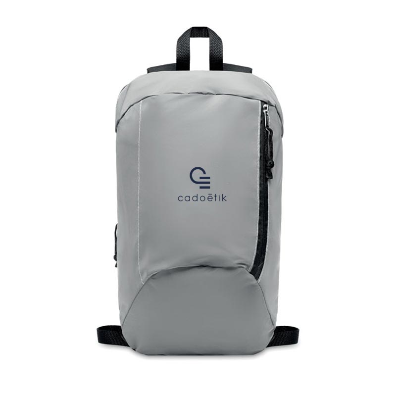 sac à dos publicitaire Visiback à effet réfléchissant