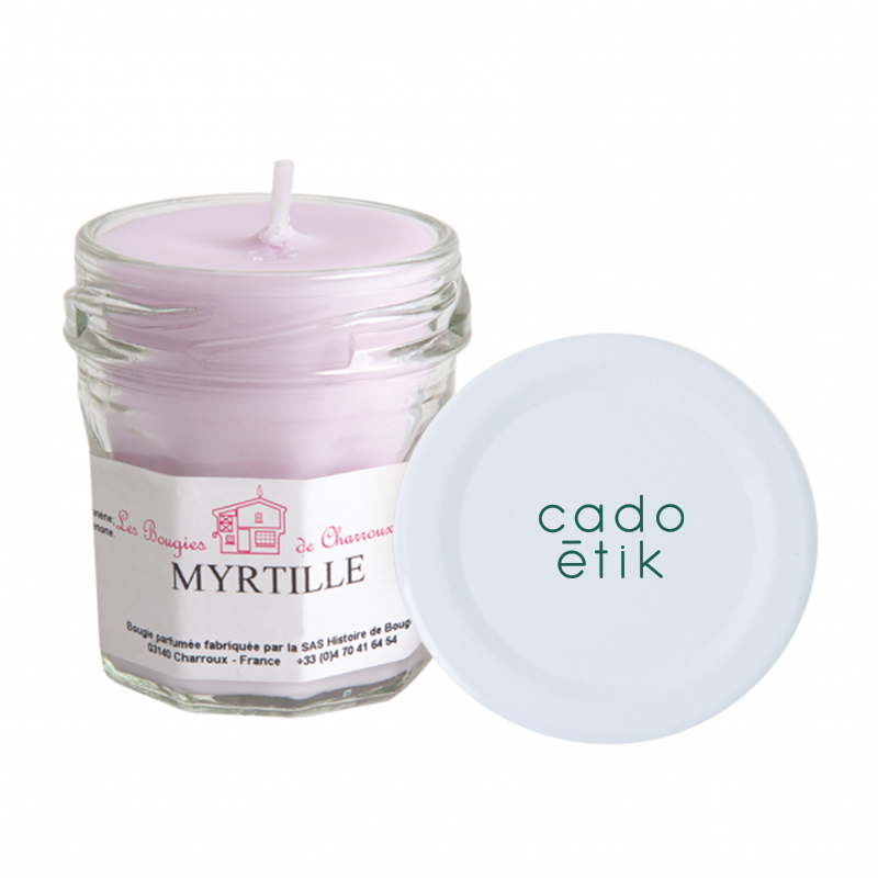 Bougie parfumée moyen Pot Azur 