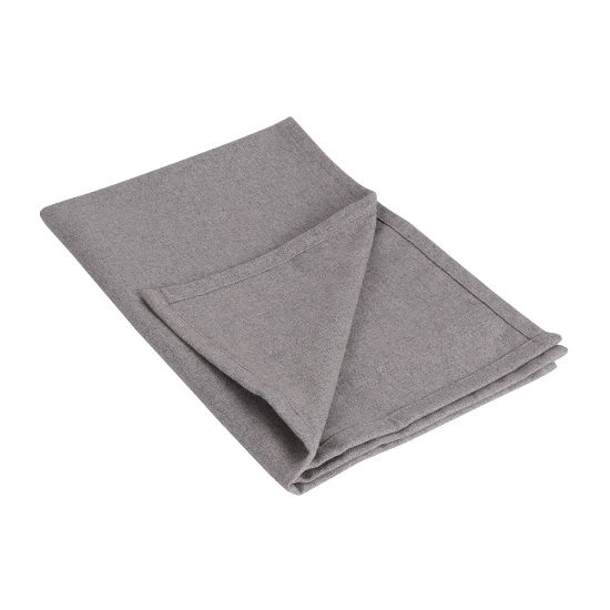 Torchon de cuisine personnalisé en coton recyclé Stèle 180 g_Gris