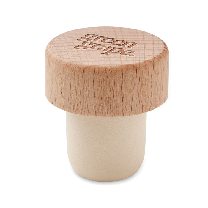 Bouchon pour bouteille en bois de hêtre Bopper_03
