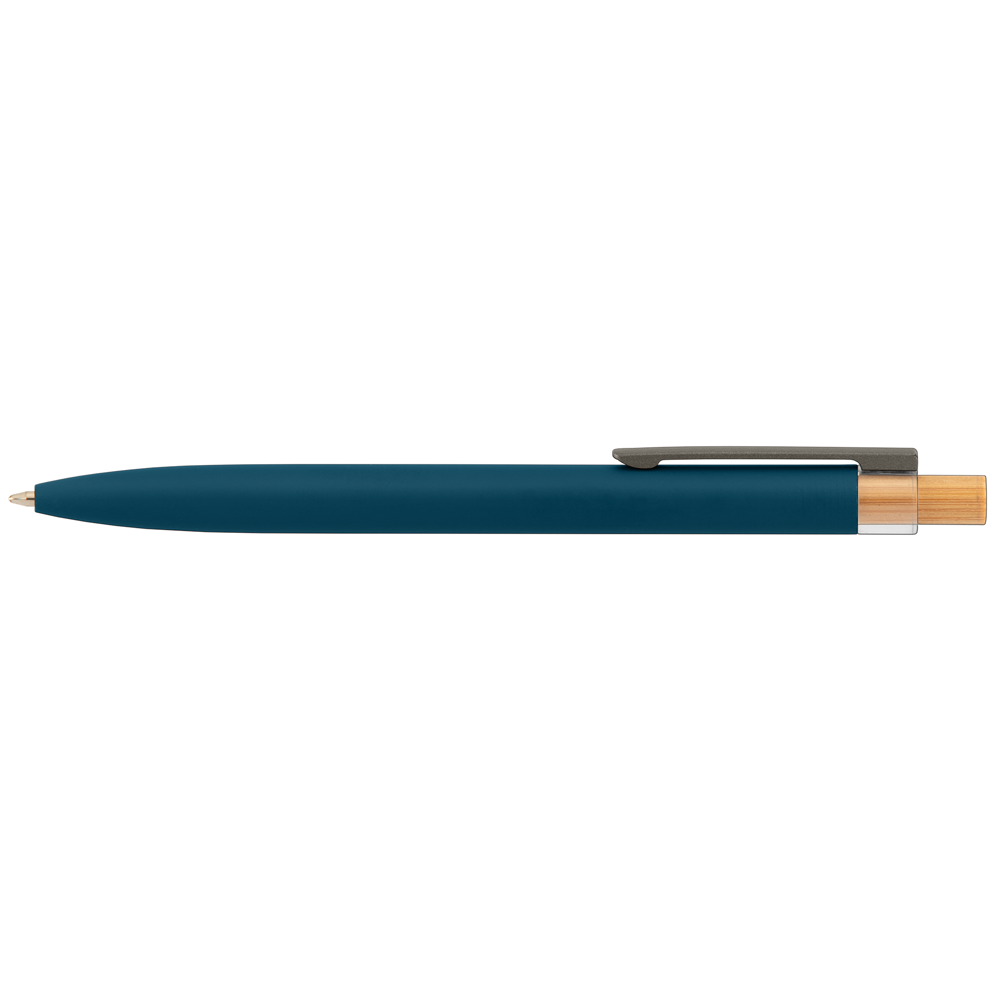 Stylo bille en aluminium recyclé Reborn_Bleu