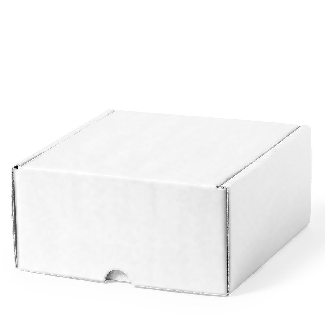 Boîte de présentation personnalisée Fissur 16 x 8,5 x 15 cm_Blanc