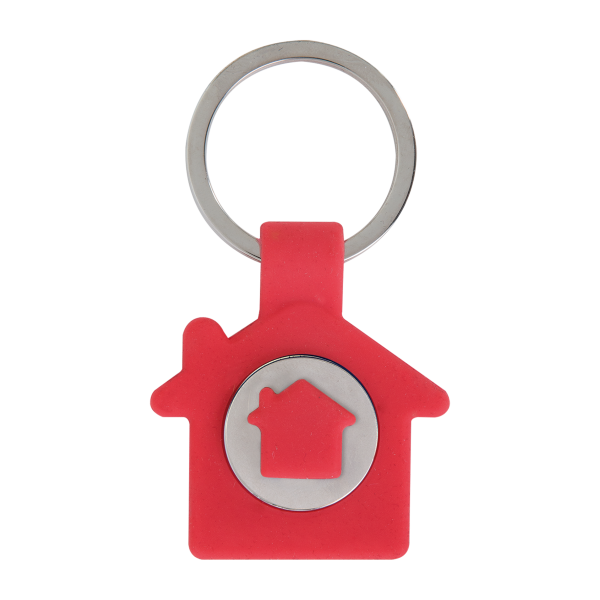 Porte-clés jeton Building_Rouge