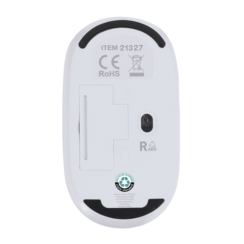 Souris sans fil en plastique et aluminium recyclés certifiés Doryt_02