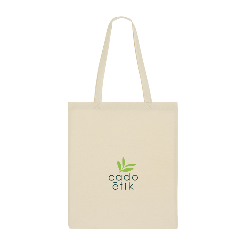 Tote bag en coton bio Clarius 180 g_1