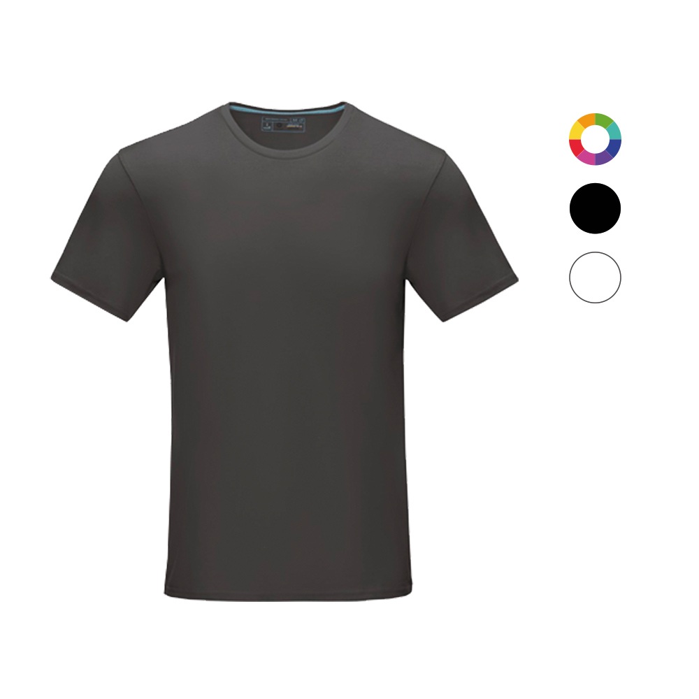 T-shirt homme en coton bio certifié Azurite 160 g_02