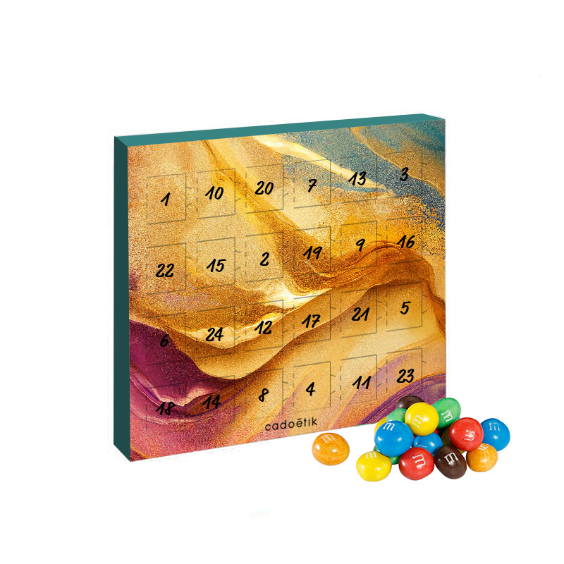 Calendrier de l'Avent en carton certifié M&M'S® Mini_1