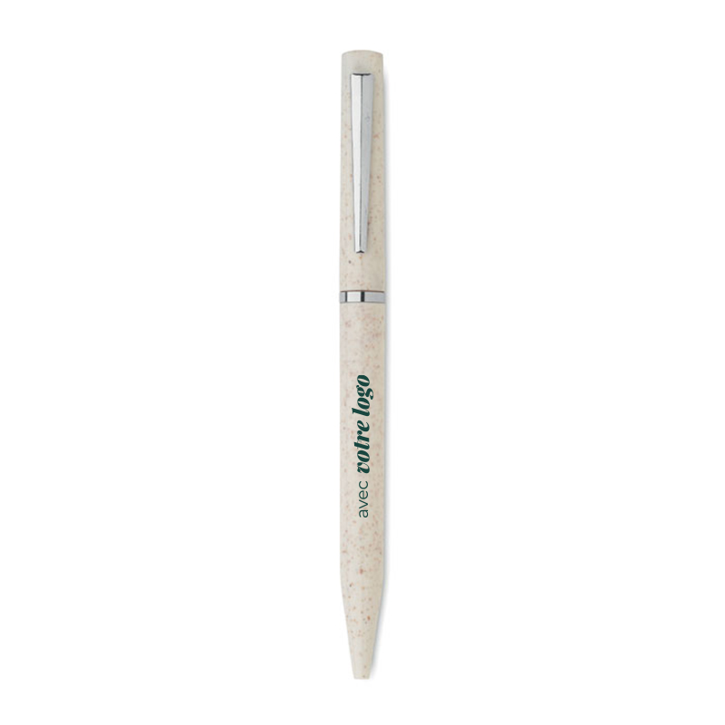 Stylo bille en paille de blé Maipen_01