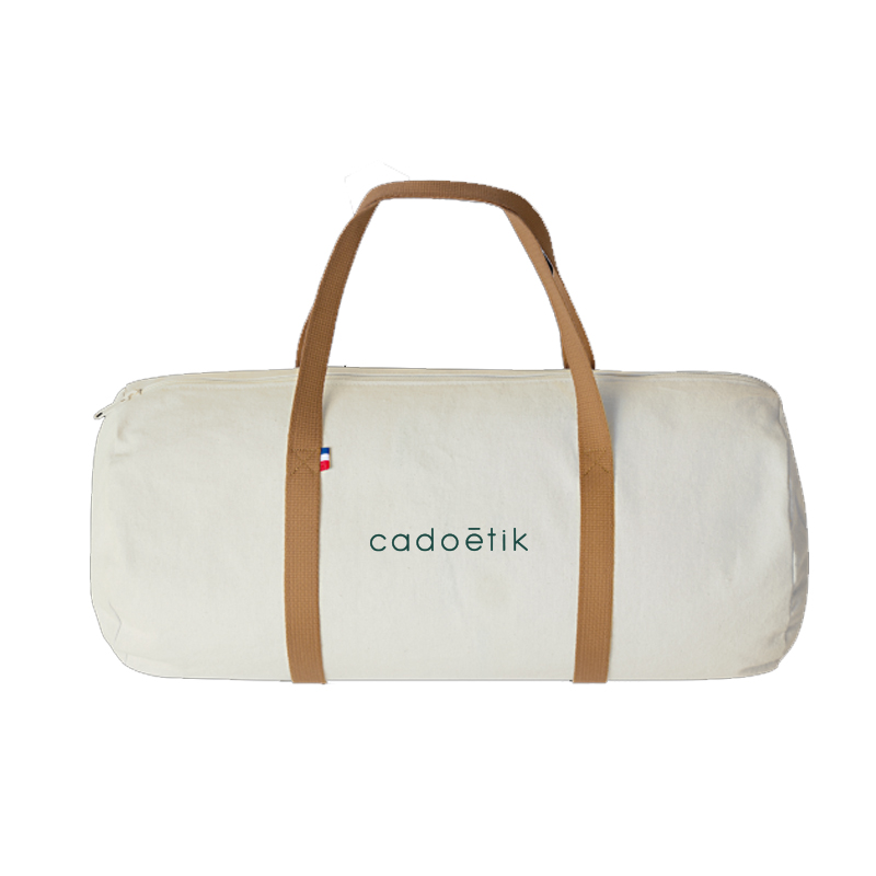 Sac polochon en coton recyclé Octave 250 G_1