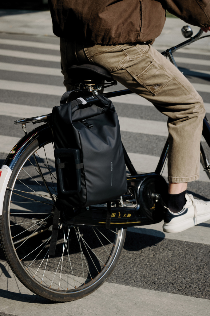 Sac à dos ordinateur rolltop pour vélo déperlant Urban 24 L_02