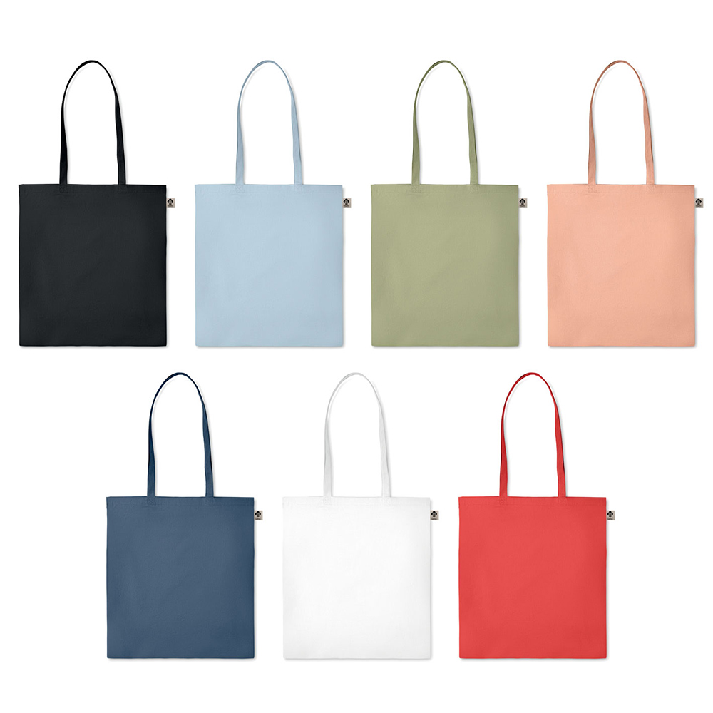 Tote bag publicitaire en coton bio Zimde Coloris