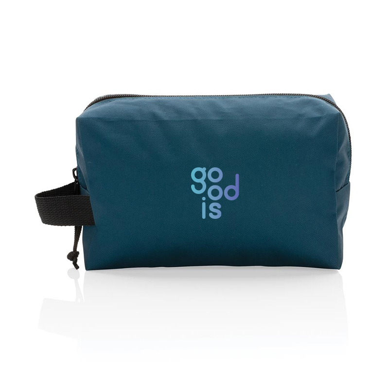 Trousse de toilette en polyester recyclé rPET souple Impact_03