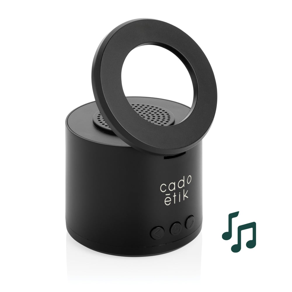 Enceinte nomade avec support en plastique recyclé certifié Magpulse 3W_01