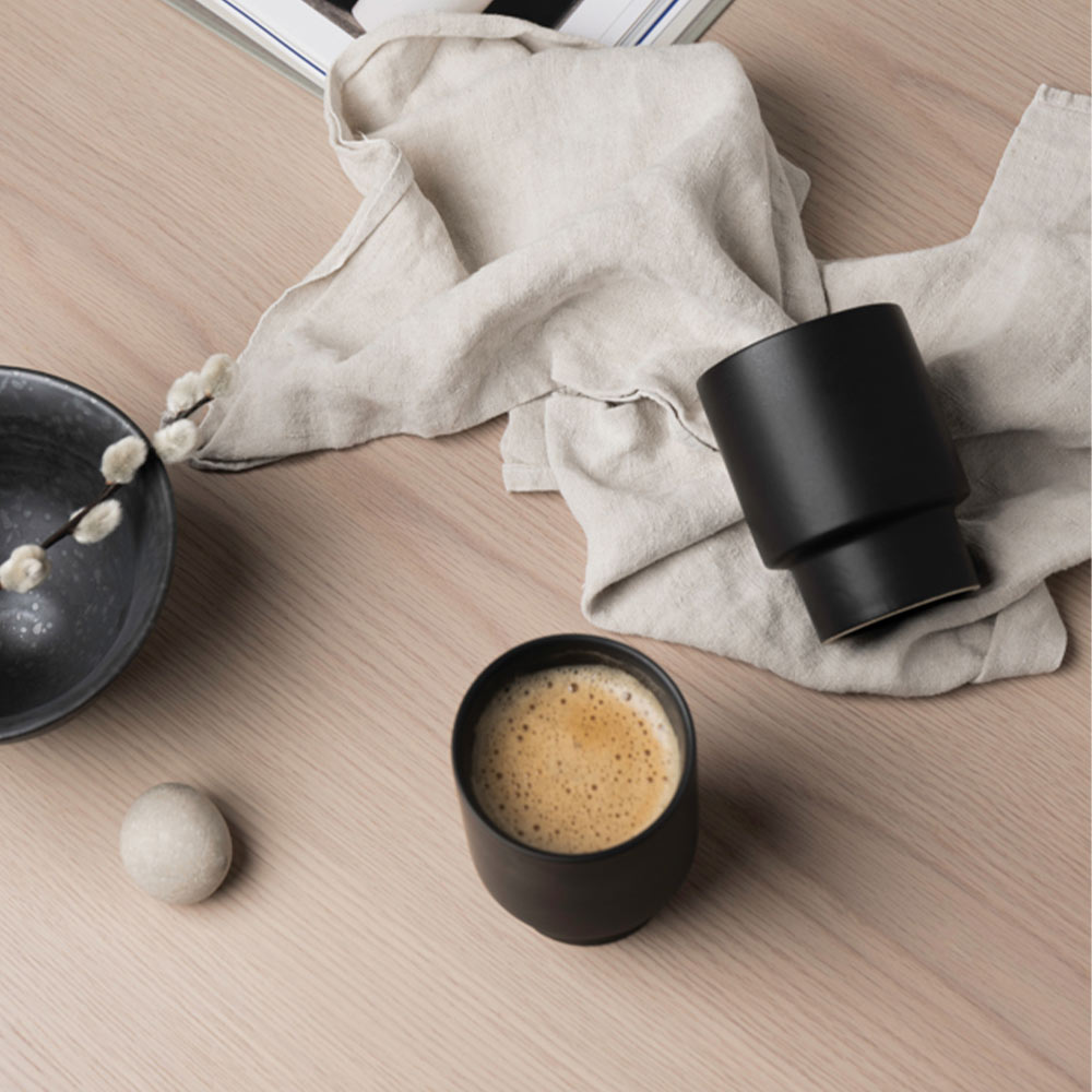 Tasse à expresso en argile recyclée certifiée Nagano 250 mL_05