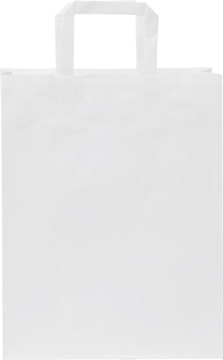 Sac en papier kraft Torbico 25x32 cm_Blanc