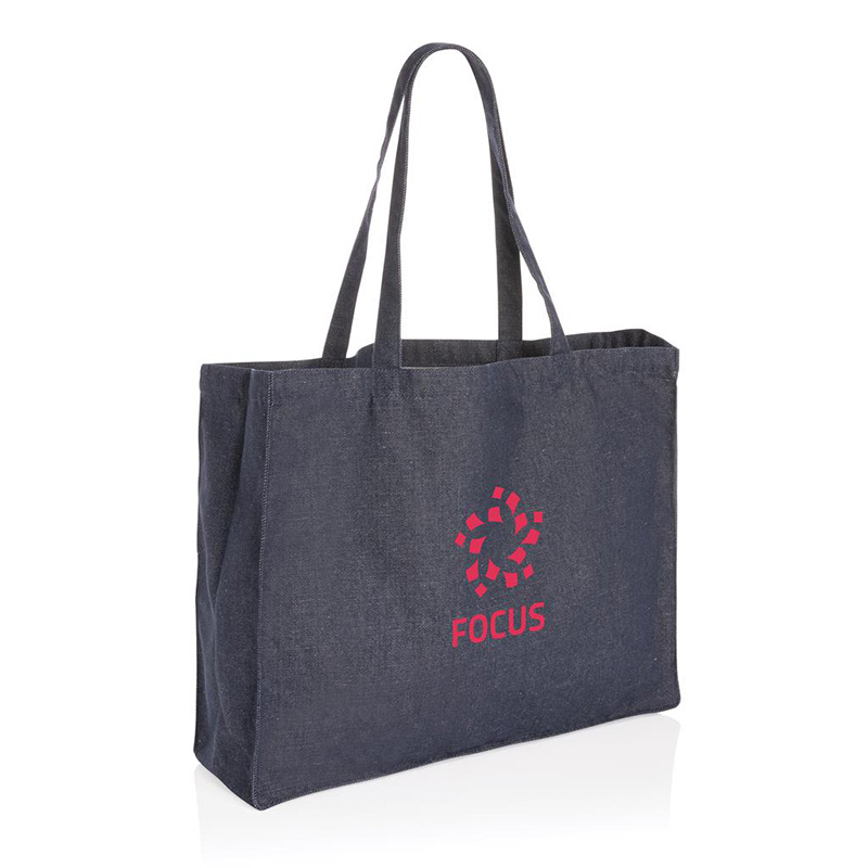 Sac cabas en denim recyclé Impact 320 g_03