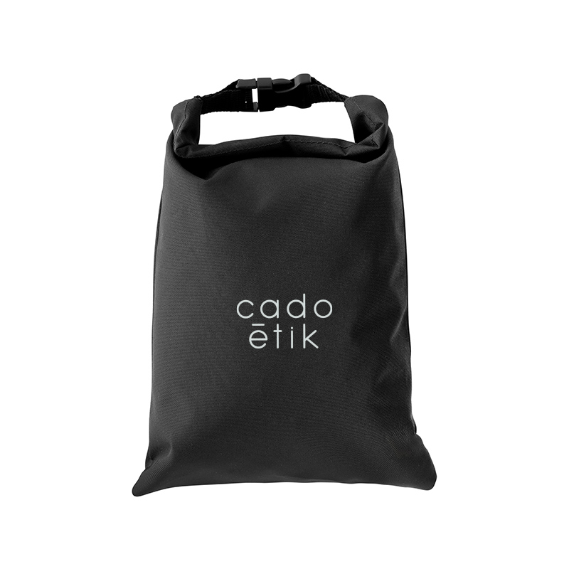 Lunch bag personnalisé rolltop en polyester recyclé rPET Snackstrap_01