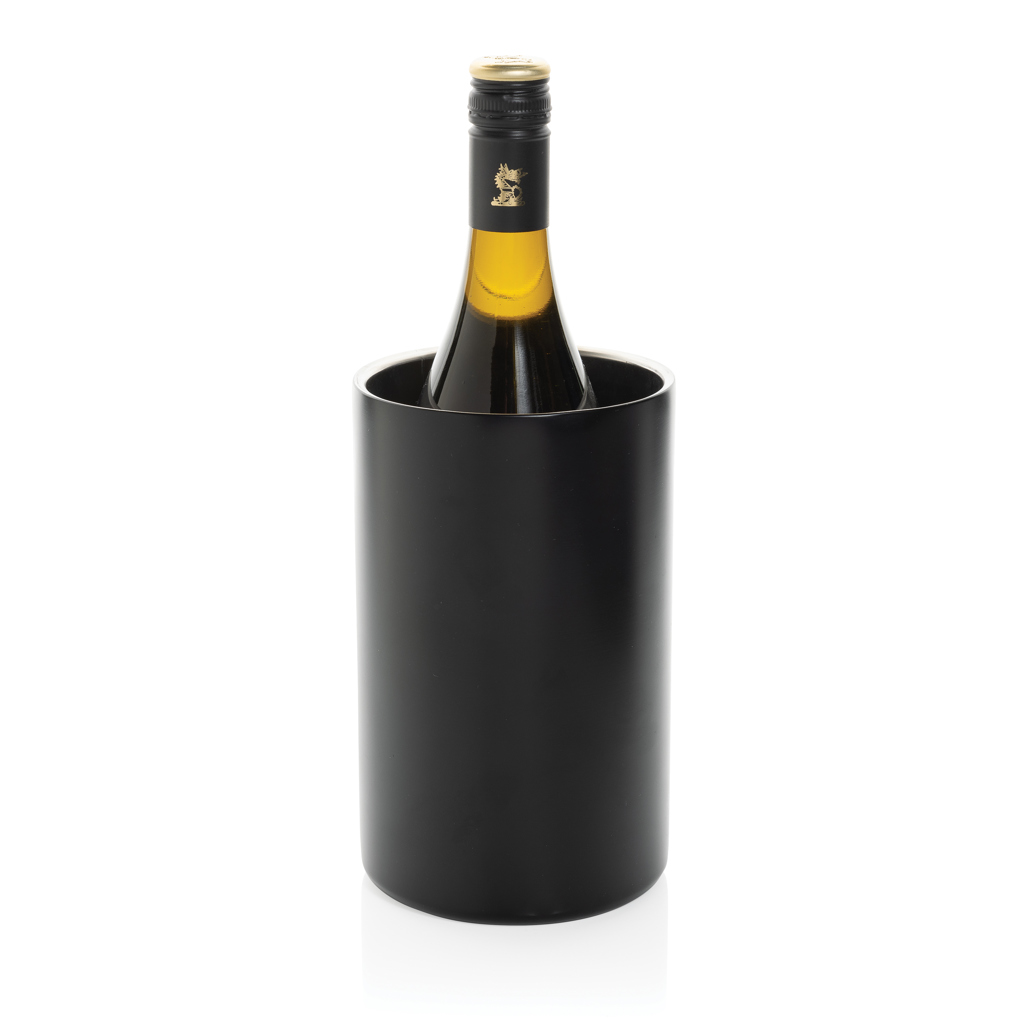 Seau à vin en inox recyclé certifié Vino_Noir