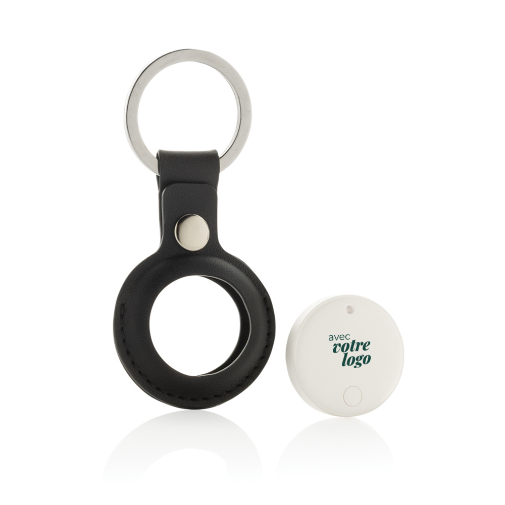 Porte-clés publicitaire traceur en plastique recyclé certifié Findmate Dual_02