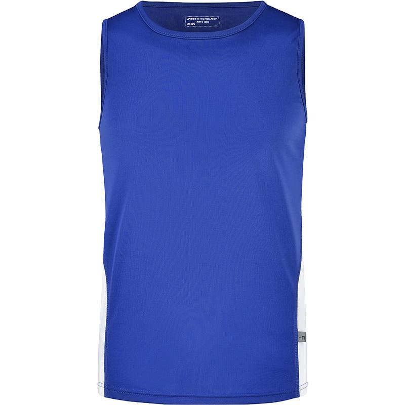 Bleu royal/Blanc