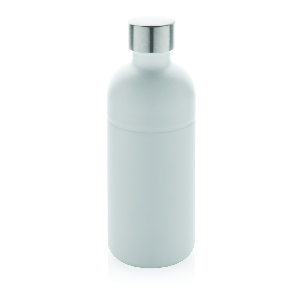 Bouteille en inox recyclé certifié pour boissons gazeuses Uteol 800 mL_Blanc