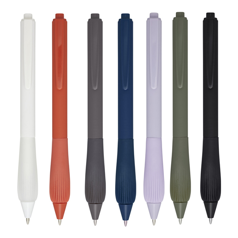 Stylo bille en plastique recyclé Lorena_02