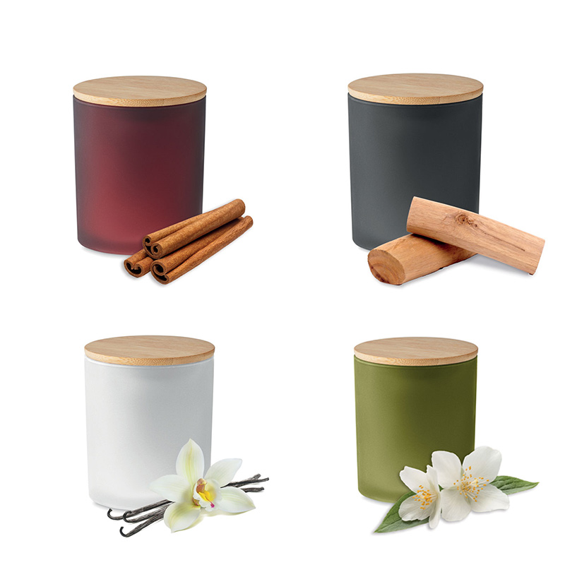 Bougie végétale parfumée en verre et bambou Keops small 120 g_02