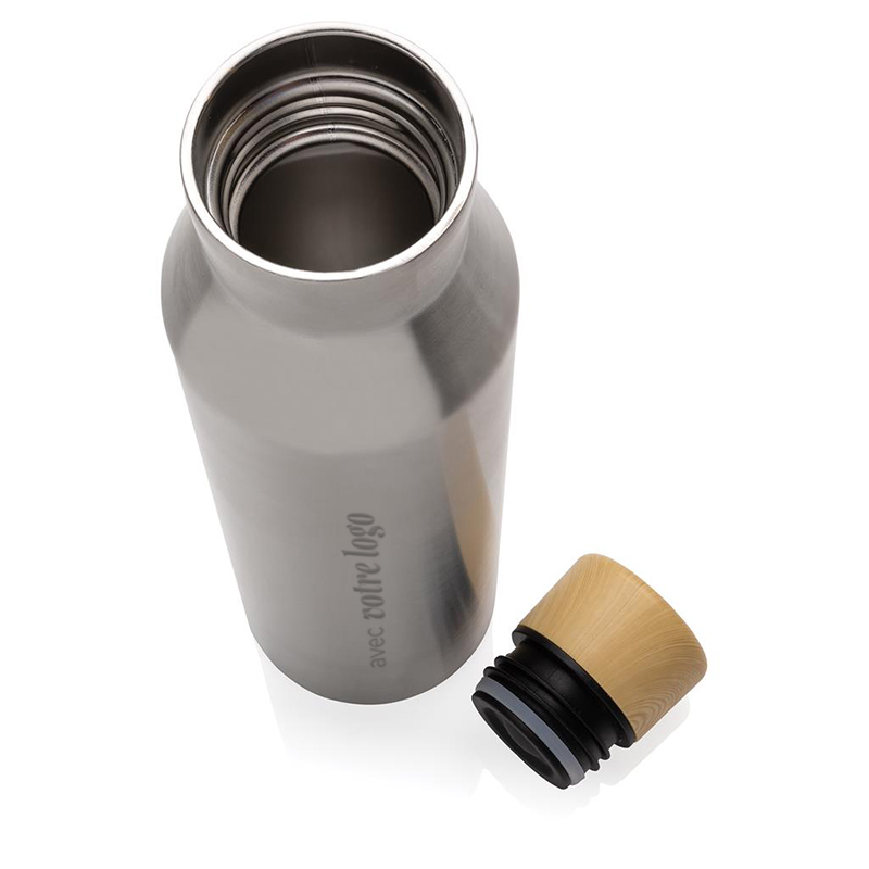 Bouteille isotherme en inox recyclé certifié Gaia 600 mL_03