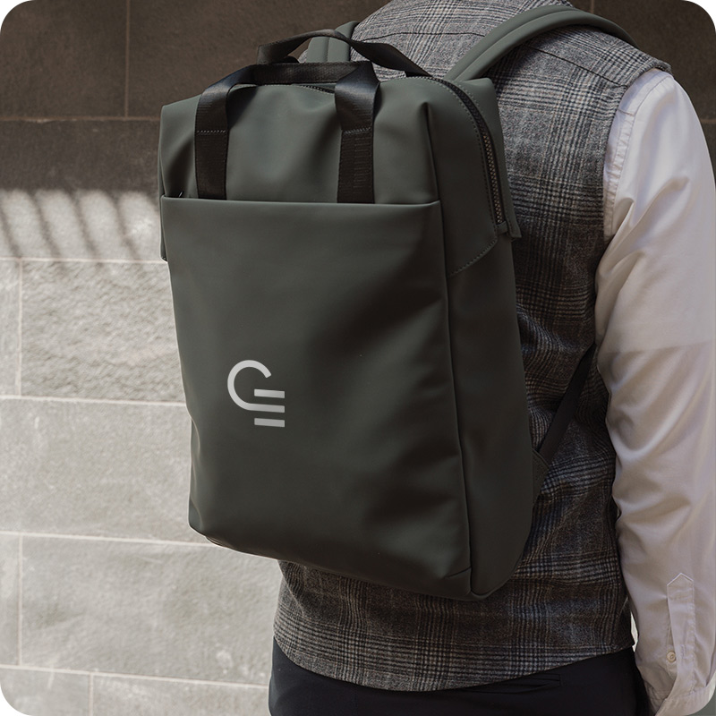 Sac à dos ordinateur 16" en polyester recyclé certifié Vinga Baltimore 18 L_00
