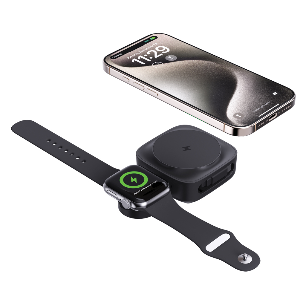 Chargeur rapide à induction magnétique 2 en 1 Urban Vitamin Golet 15 W_03