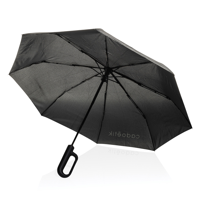 Parapluie pliable en polyester recyclé rPET Yara_1