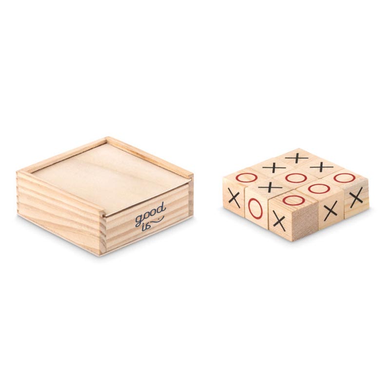 Jeu de morpion en bois Tic Toe _03