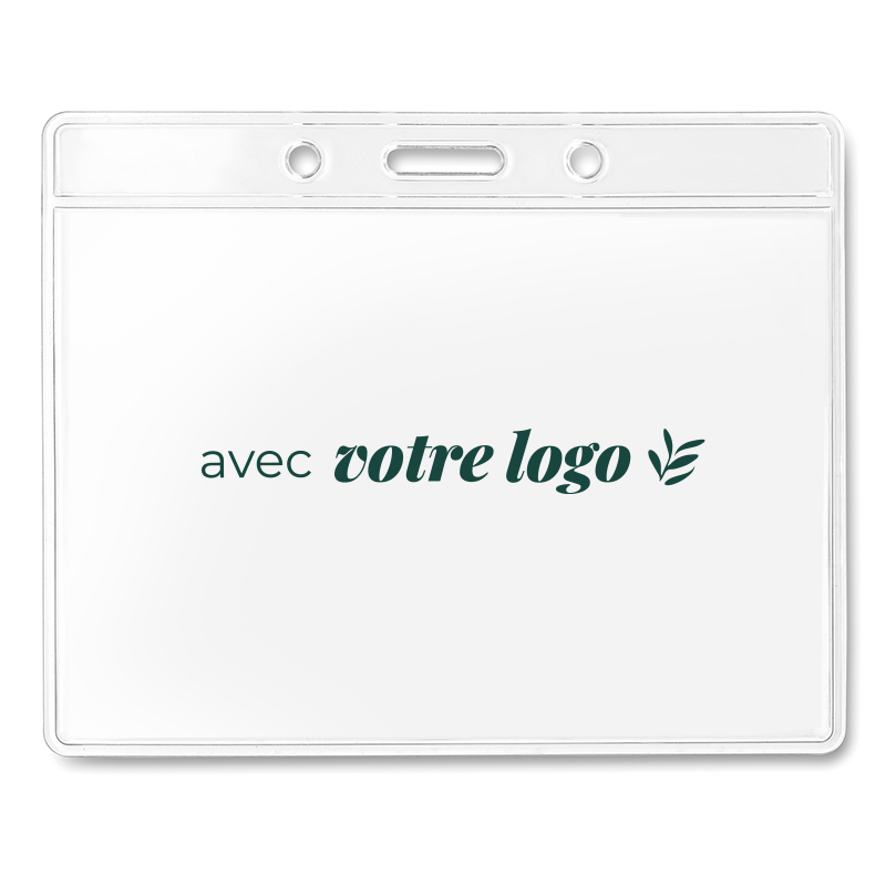 Badge personnalisable pour séminaire 10x8 cm Badgy_03
