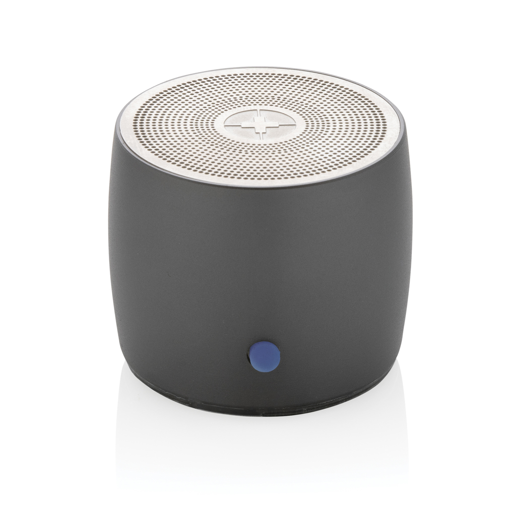 Enceinte nomade Swiss Peak Minimix Eco 3W_Gris