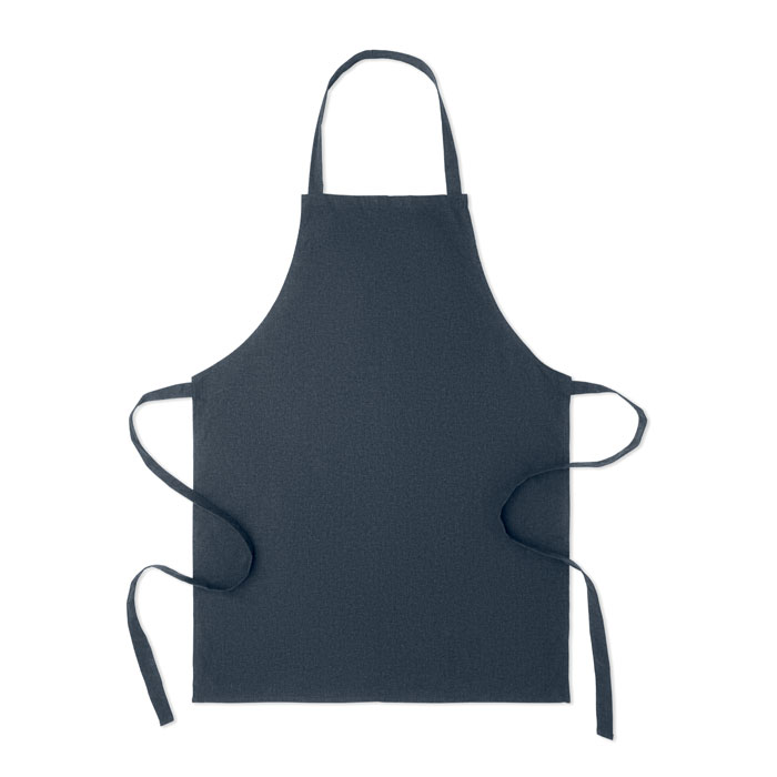 Tablier en coton et polyester recyclés Sous Colour 180 g_Bleu marine