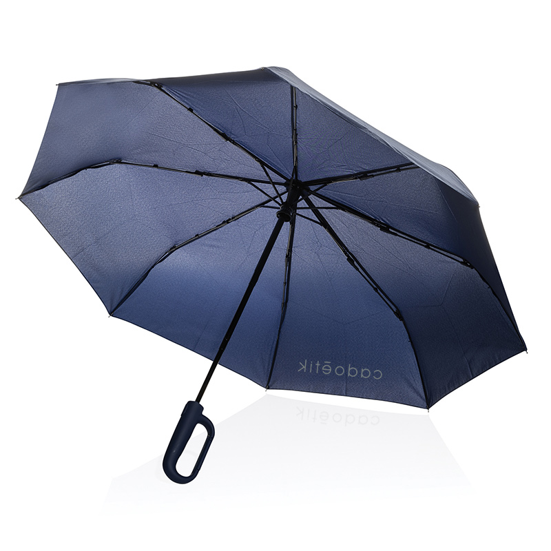 Parapluie pliable en polyester recyclé rPET Yara_1