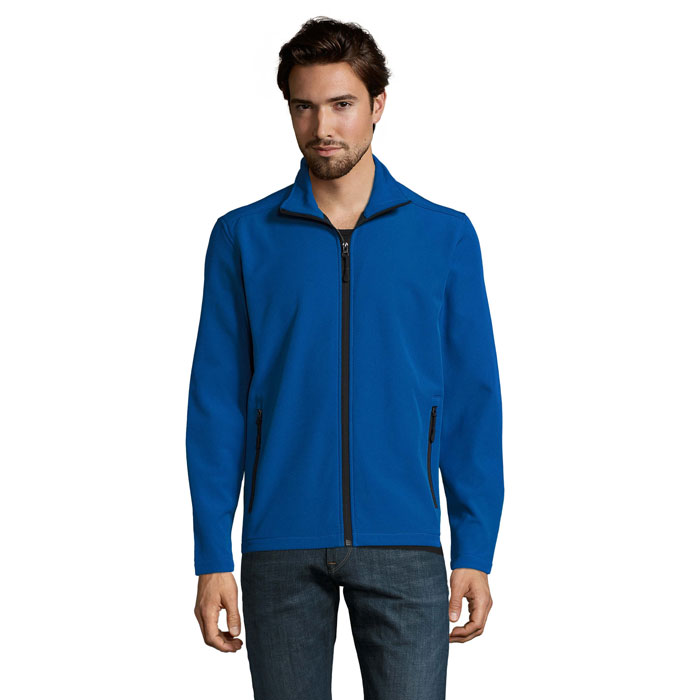 Veste softshell homme en polyester certifié Race_Royal
