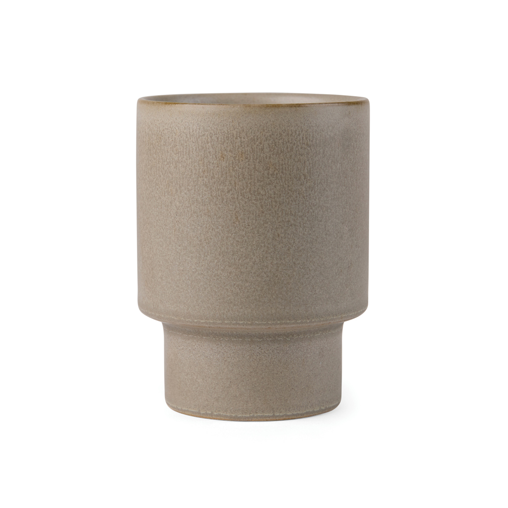 Tasse à expresso en argile recyclée certifiée Nagano 250 mL_Beige