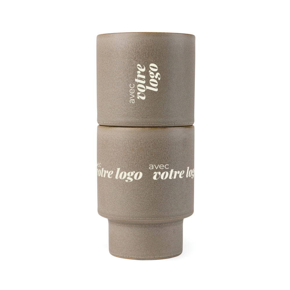 Tasse à expresso en argile recyclée certifiée Nagano 250 mL_03